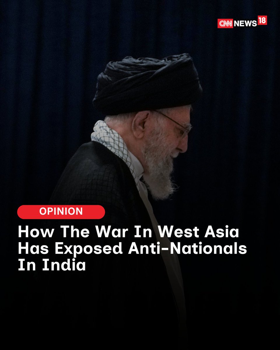 CNNnews18's tweet image. A close analysis of thoughts and writings of those bemoaning Khamenei's death states: they are no champions of democracy, secularism; they are Islamo-Marxists and Hindu-haters.

Writes: @ChandniSengupta | #Anti #Khamenei #Iran

news18.com/opinion/opinio…