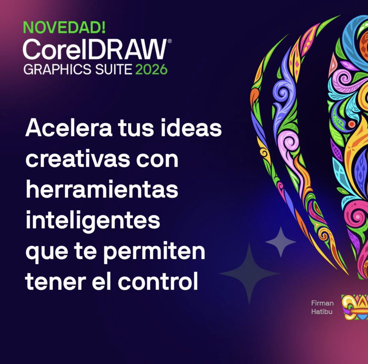 CorelMexico's tweet photo. ¡Las nuevas herramientas de lA ya están disponibles en @CorelDRAW Graphics Suite 2026!
Genere imágenes únicas, remezcle fotos y maquetas, elimine fondos con un solo clic y enmascare sujetos con mayor precisión, obtener más información aquí: https://t.co/ViCBhNsZ7A https://t.co/Otf8rEAmbU