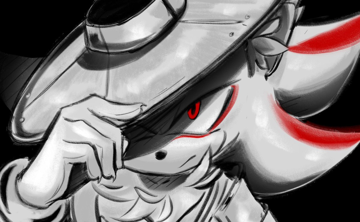 moonspress0's tweet photo. demon hunter shadow yeee #shadowthehedgehog https://t.co/sGysvi01MK