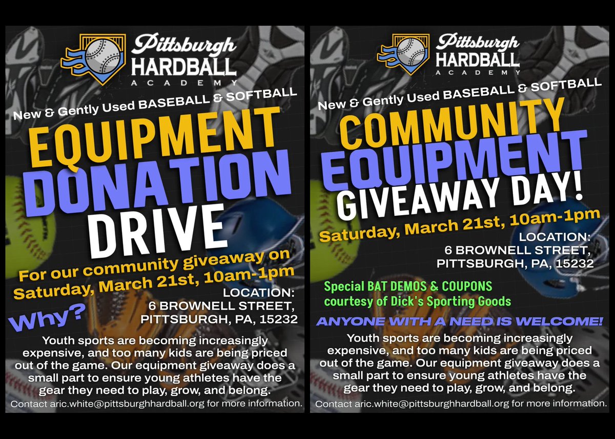 Pittsburgh Hardball Academy tweet media