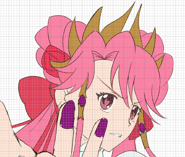 「寝る前にプリンセス・ジール下書き中 普段描いたこと無いから描きだすと楽しいぞ」|Dboy@カトリーヌ画集25%のイラスト