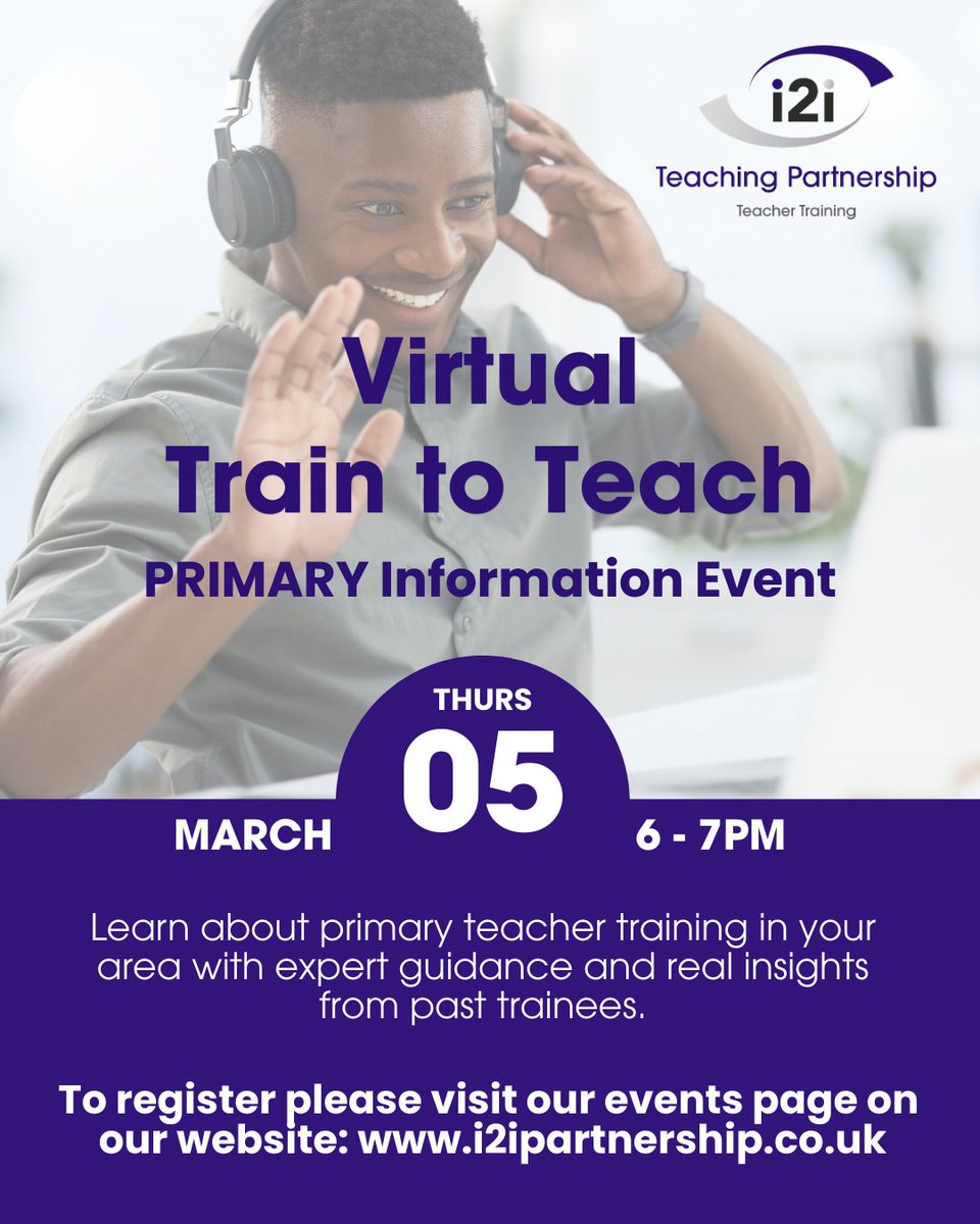 i2i Teaching Partnership & SCITT tweet media
