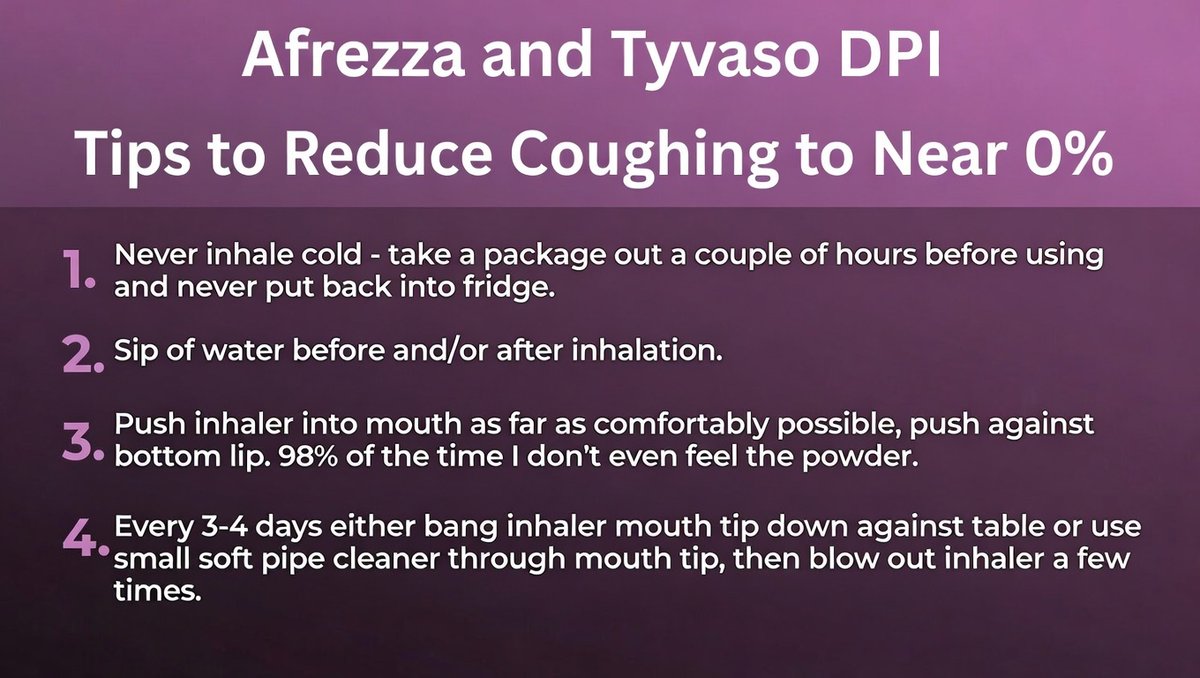 #Afrezza #TyvasoDPI