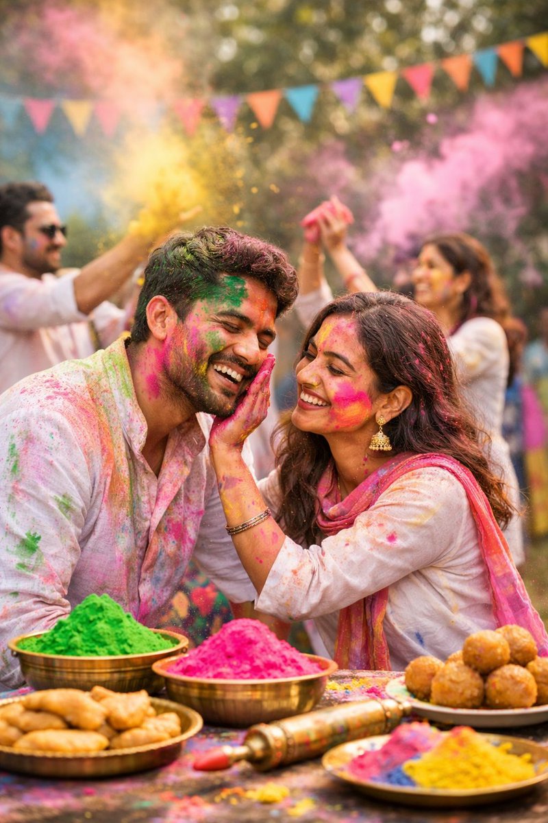 imArtiSharma's tweet image. रंग सिर्फ चेहरे पर नहीं, सोच में भी भरिए।
होली है—द्वेष नहीं, प्रेम फैलाइए।
आप सभी को होली की हार्दिक शुभकामनाएं! 🌸🎨
#HoliHai #HappyHoli #RangAurRishta