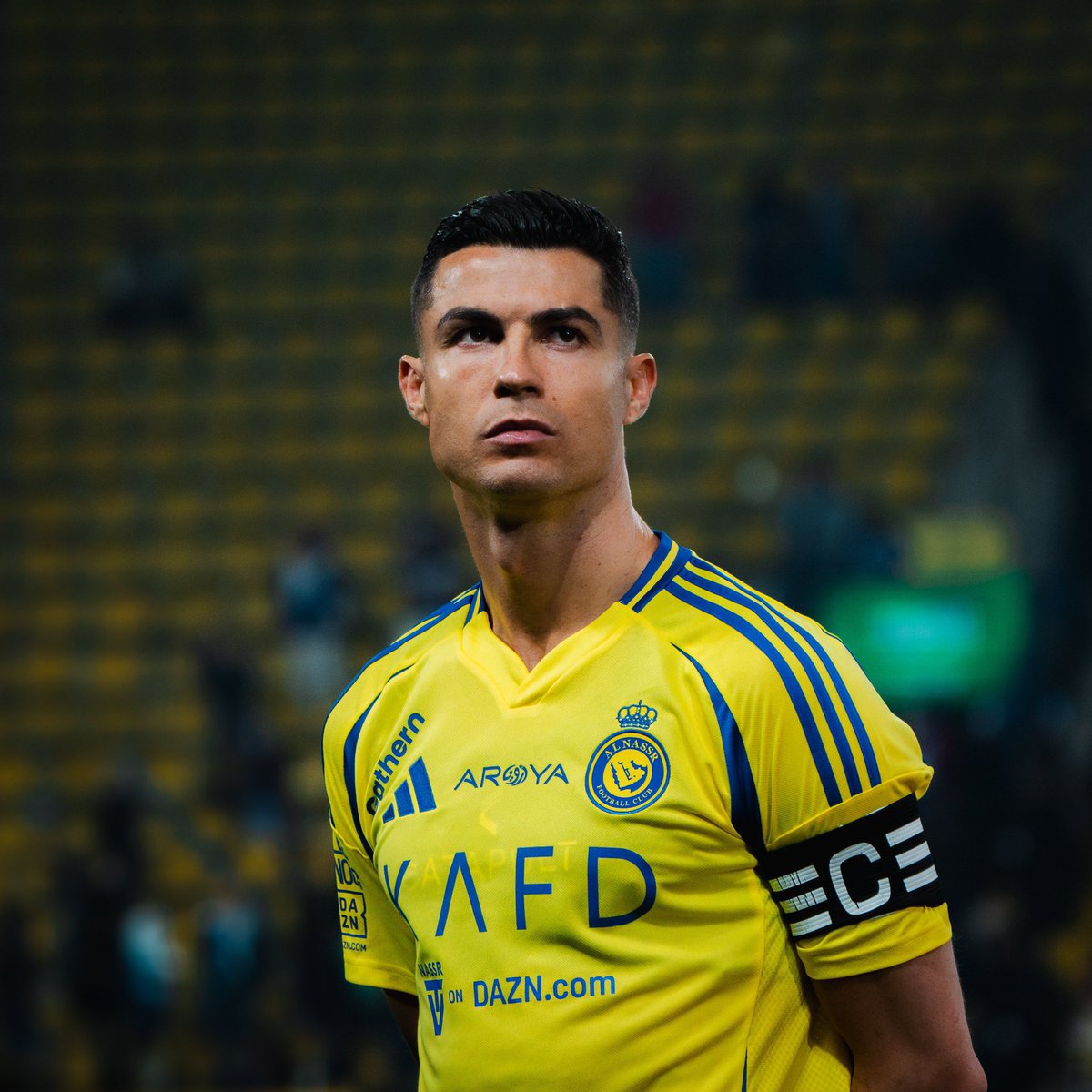 Ronaldo is committed to training with Al-Nassr. The situation in Saudi Arabia is normal; all the rumors circulating are untrue. 💛 🇸🇦 
#Ronaldo #CR7𓃵