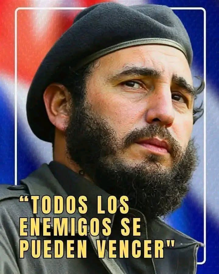 Está es la hora de dar el extra por la Patria Como expresara #FidelPorSiempre  Todos los enemigos se pueden vencer, con la fuerza de las ideas y la unidad de los revolucionarios. #CubaVencerá