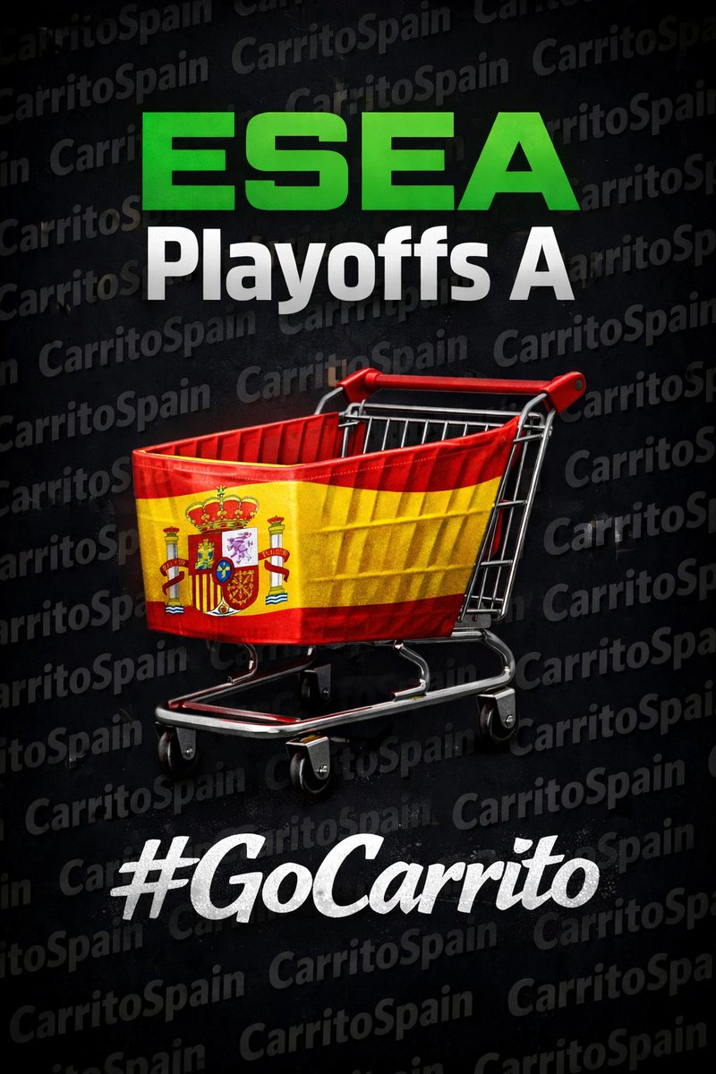 🔥 Match day 🔥
CarritoSpain 🆚 #HyperioN
📅 Martes 3 de Marzo
⏰ 19:00

📺Streams de los chicos abajo:

twitch.tv/deichal

#CS2 #GoCarrito