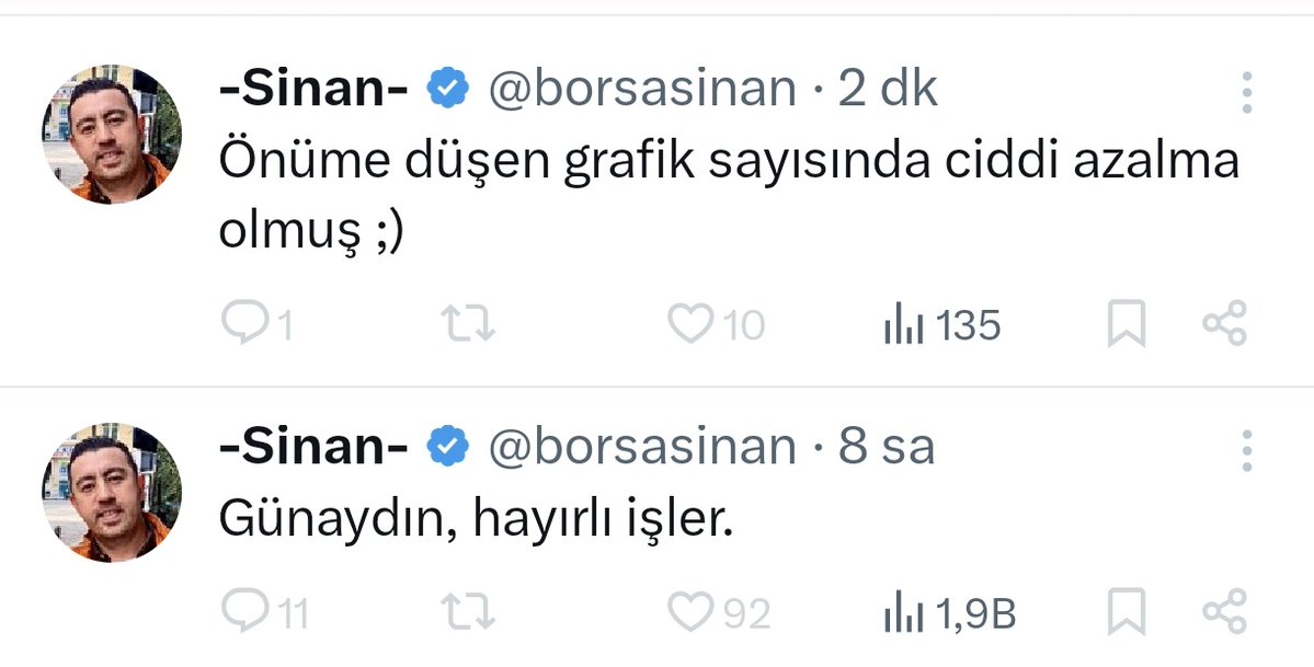 Senin grafikleri de gördük be sinanım 😀😀Bullish three drives patern #patek 18.25 Hava yollarını kucakladın onlar da çakıldı... İşin gücün başkalarıyla Sinan, şapkanı önüne koy düşün ben nerede hata yaptım de güzel kardeşim <a href="/borsasinan/">-Sinan-</a> #bist100 #bist30
