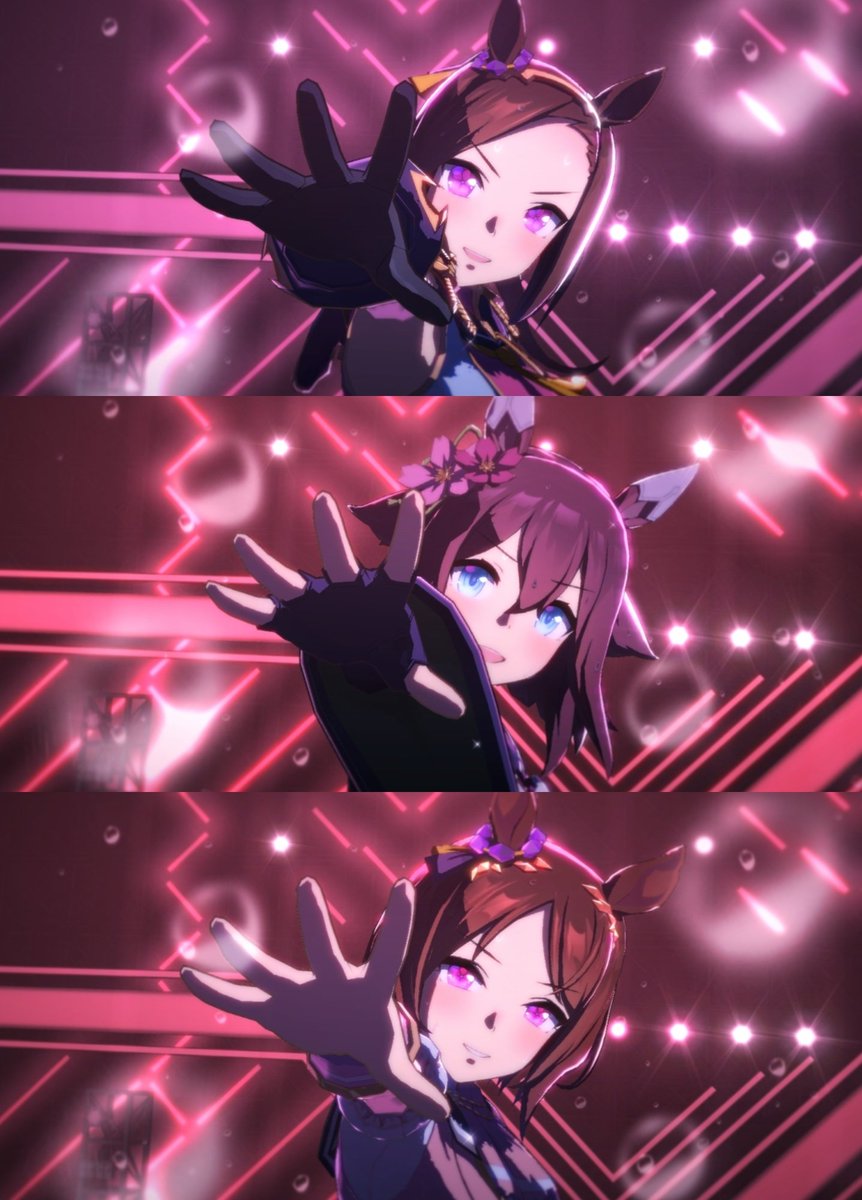 Each cherry has their own pink