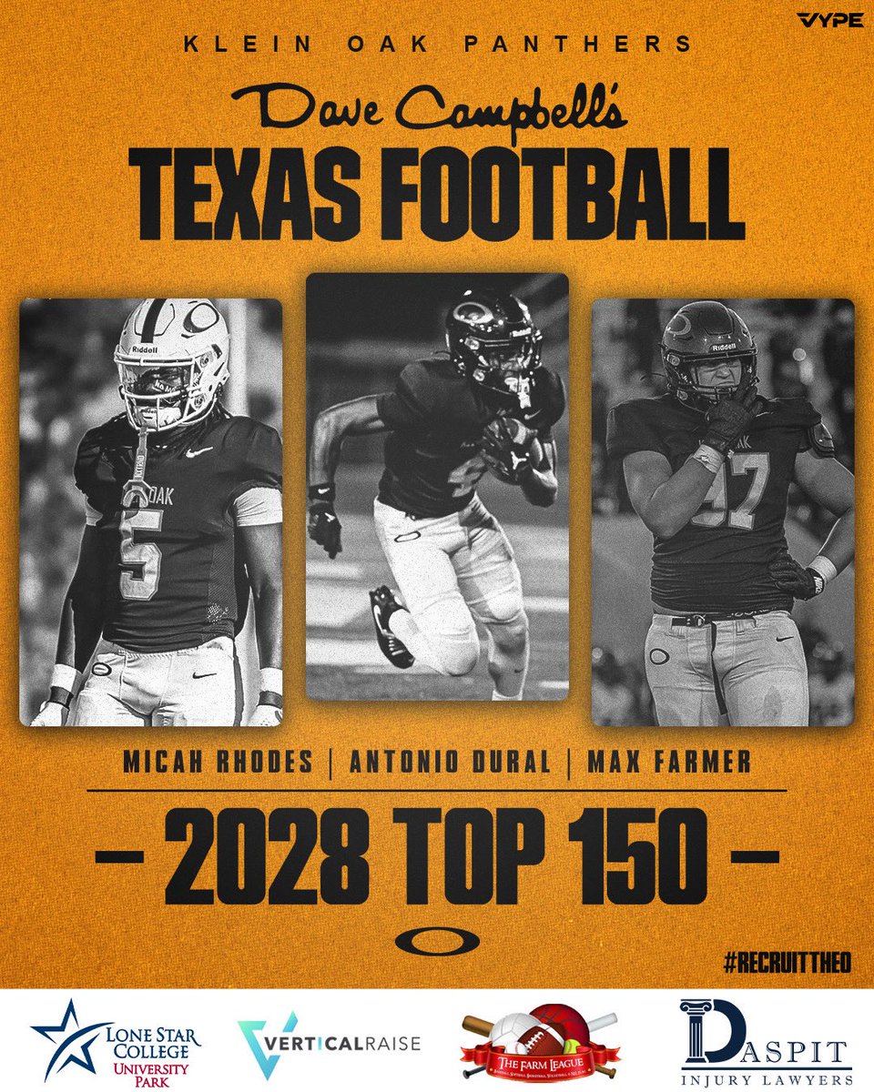 Klein Oak High School Football Recruiting tweet media