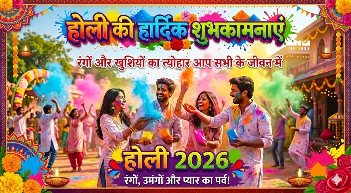 Surendr21804510's tweet photo. Surendra Kumar की तरफ से आप सभी लोगों को #होली की हार्दिक शुभकामनाएं। 
#Holi #HoliCelebration https://t.co/q3r0pNVpHm