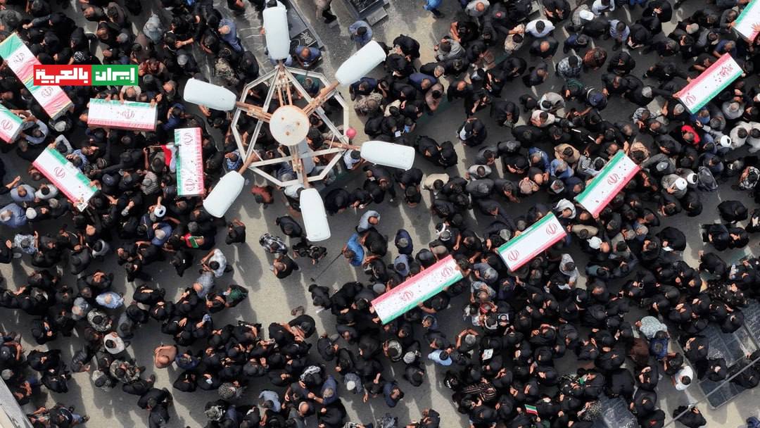 dheia81's tweet photo. 📷In Pictures | Aerial photos of the solemn farewell to the martyred children in Minab, Iran, and the burial of their bodies. https://t.co/w8cR5NBg6a