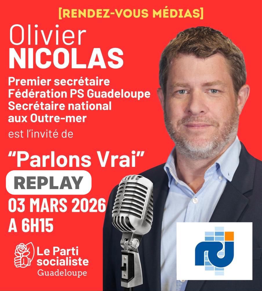 Parti Socialiste Guadeloupe 🌹 tweet media