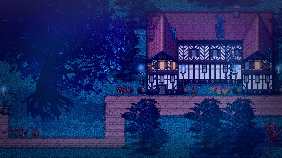 MAOU1529's tweet photo. 現在制作中のフリーゲームのマップです
#ViViDNet #RPGツクール https://t.co/zIFIvR2AOW