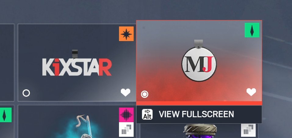 All the streamer charms have been demoted to uncommon aside from Kixstar who's now legendary.