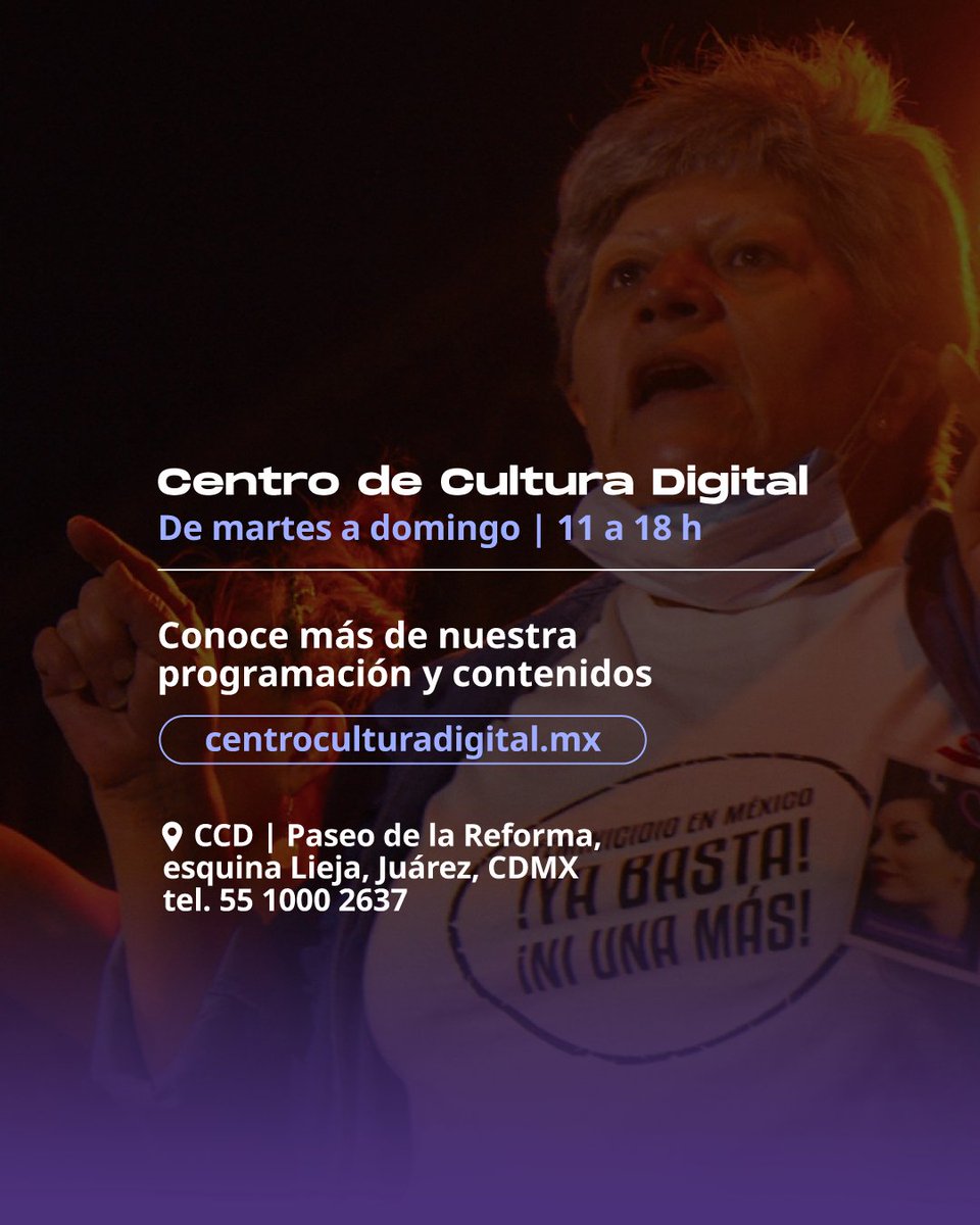 Centro de Cultura Digital tweet media