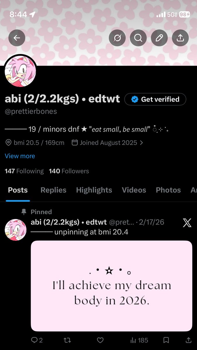 abi (0/2.8kgs) • edtwt (@prettierbones) / Posts / X