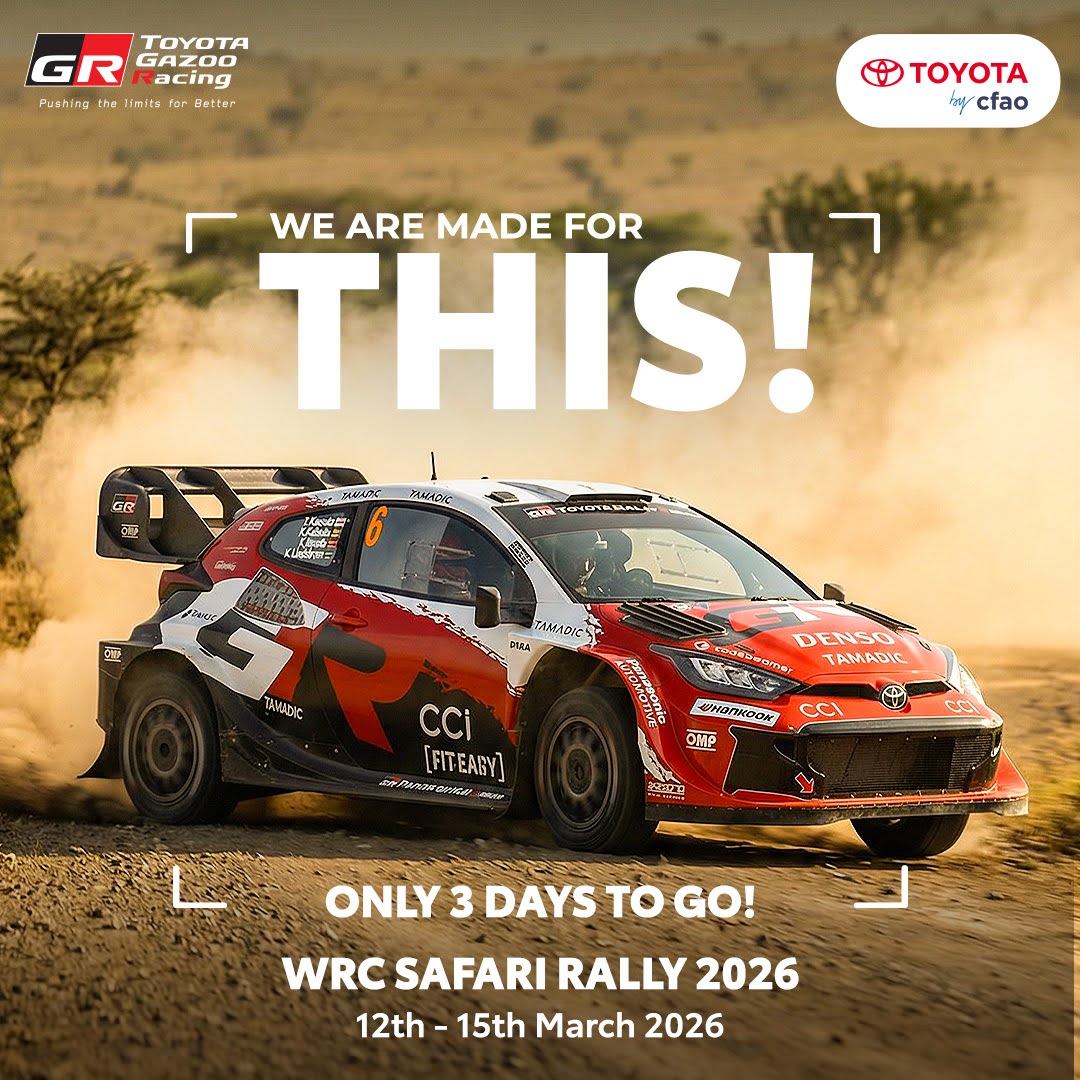 ToyotaCFAOKE's tweet image. Team TGR is itching to get behind the wheel. Get ready for heart stopping speed, unmatched precision, and the kind of performance only they were born to deliver. Hold on to your seats!
#MadeForThis #CFAOMobilityDrivesKenya