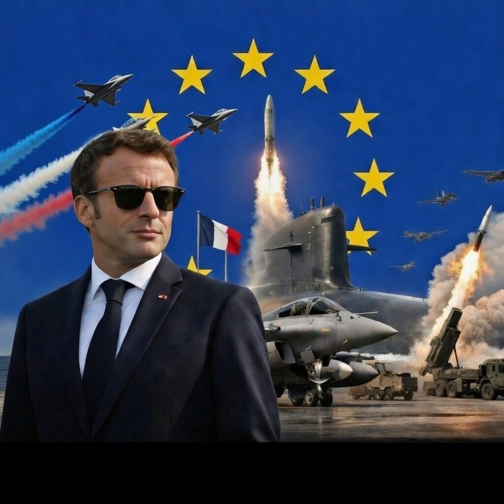 "To be free, one must be feared. To be feared, one must be powerful."  -Emmanuel Macron

The French are going full De Gaulle vibes, and I’m loving it.
France has decided to lead Europe toward a new, free future, and we stand with them in this fight and aspiration.
For Europe