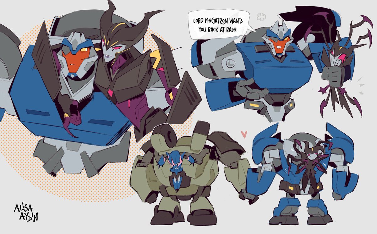Alisa_Aydin's tweet photo. Just finished watching this episode... I like Airachnid hehe #Transformers #TFP https://t.co/dniqgYm6vn