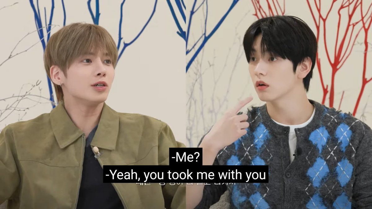 Tyun Rrrr tyun ever mentioned about this before at talk x together on cysm era 🥹