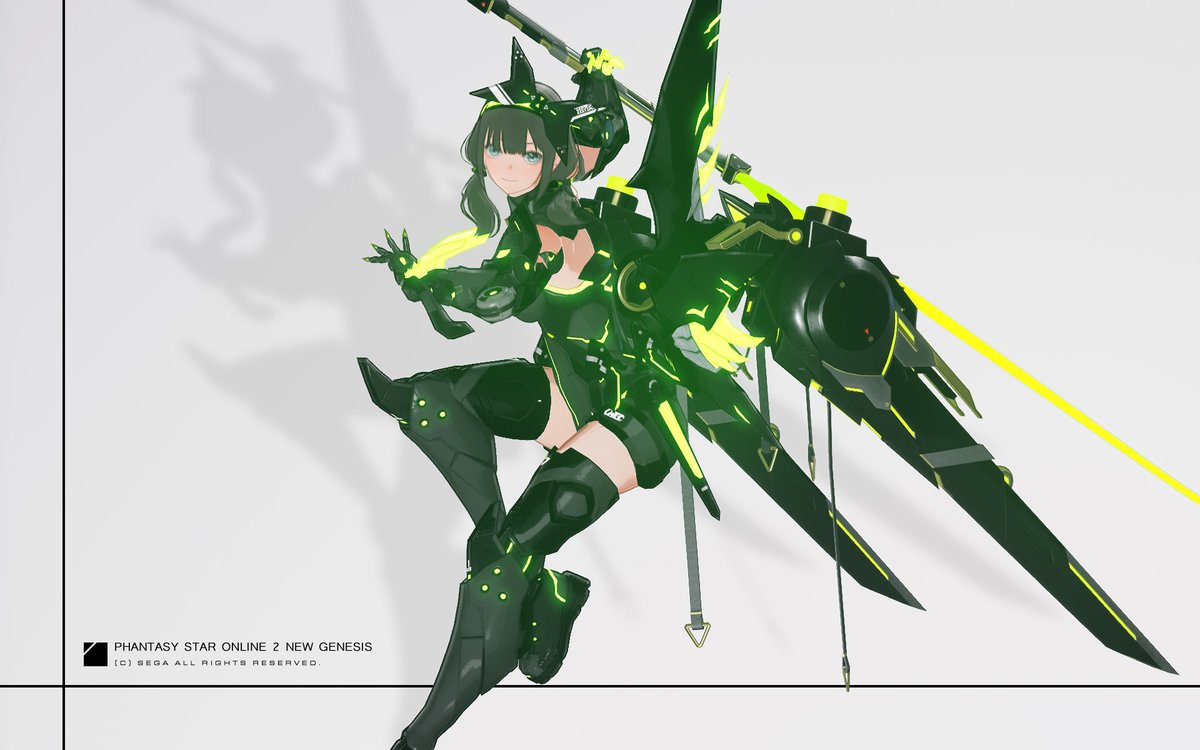 LinaPso2's tweet photo. #PSO2NGS
#メンテの日なのでssを貼る
新しい武器迷彩に合わせてコーディネートしてみました https://t.co/LstLkbsAFZ