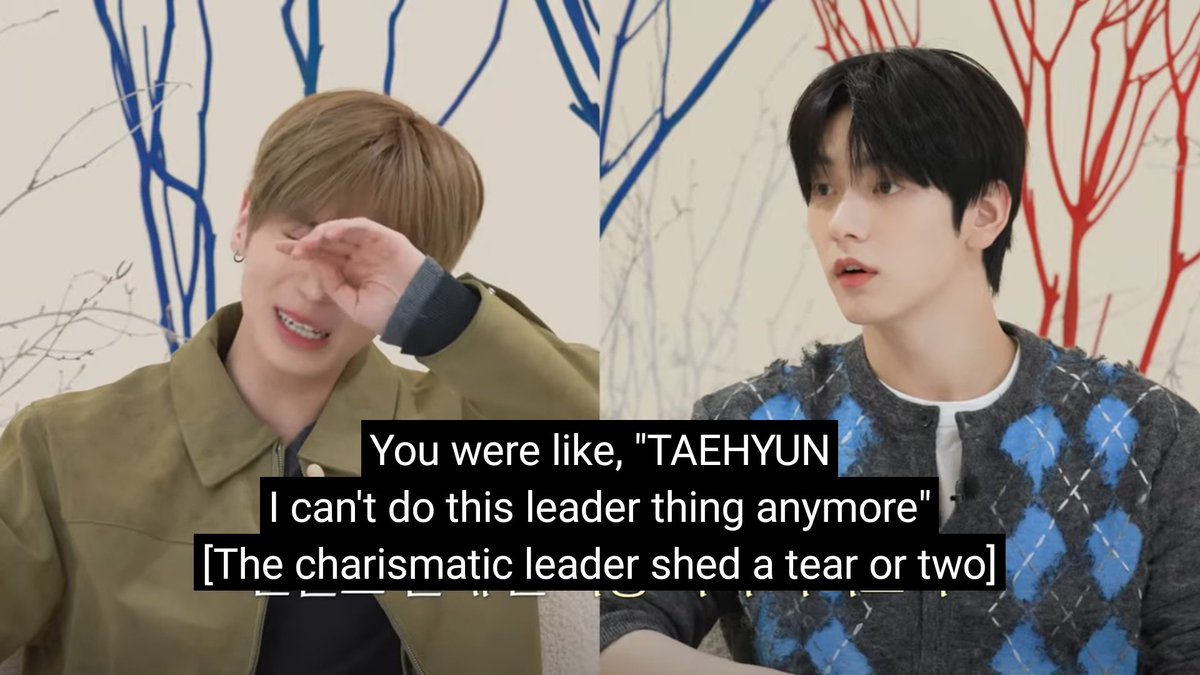 Tyun Rrrr tyun ever mentioned about this before at talk x together on cysm era 🥹