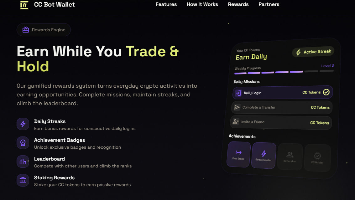 🚨 𝟭𝟬 𝗚𝗨𝗔𝗥𝗔𝗡𝗧𝗘𝗘𝗗 𝗖𝗖 𝗕𝗼𝘁 𝗪𝗮𝗹𝗹𝗲𝘁 𝗦𝗟𝗢𝗧𝗦 🚨

𝗖𝗮𝗻𝘁𝗼𝗻 𝗳𝗮𝗺… 𝘁𝗵𝗶𝘀 𝗶𝘀 𝗘𝗔𝗥𝗟𝗬 👀

𝗖𝗖 𝗕𝗼𝘁 𝗪𝗮𝗹𝗹𝗲𝘁 → 𝗙𝗶𝗿𝘀𝘁 𝗻𝗼𝗻-𝗰𝘂𝘀𝘁𝗼𝗱𝗶𝗮𝗹, 𝗽𝗮𝘀𝘀𝗸𝗲𝘆-𝘀𝗲𝗰𝘂𝗿𝗲𝗱 wallet on Telegram.
Built on the 𝗽𝗿𝗶𝘃𝗮𝗰𝘆-𝗳𝗼𝗰𝘂𝘀𝗲𝗱