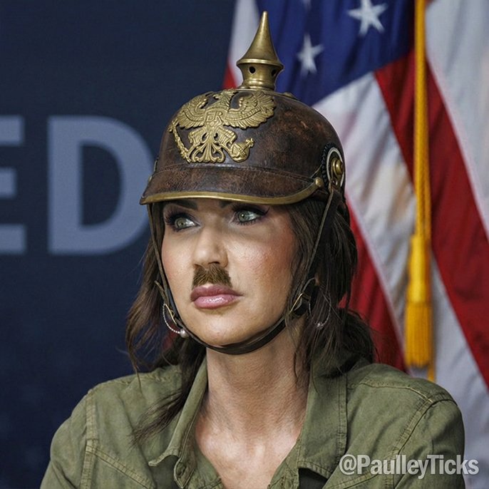 Jrlvr88's tweet image. #TrumpTrash #RemoveNoem #KristiNoemIsEvil