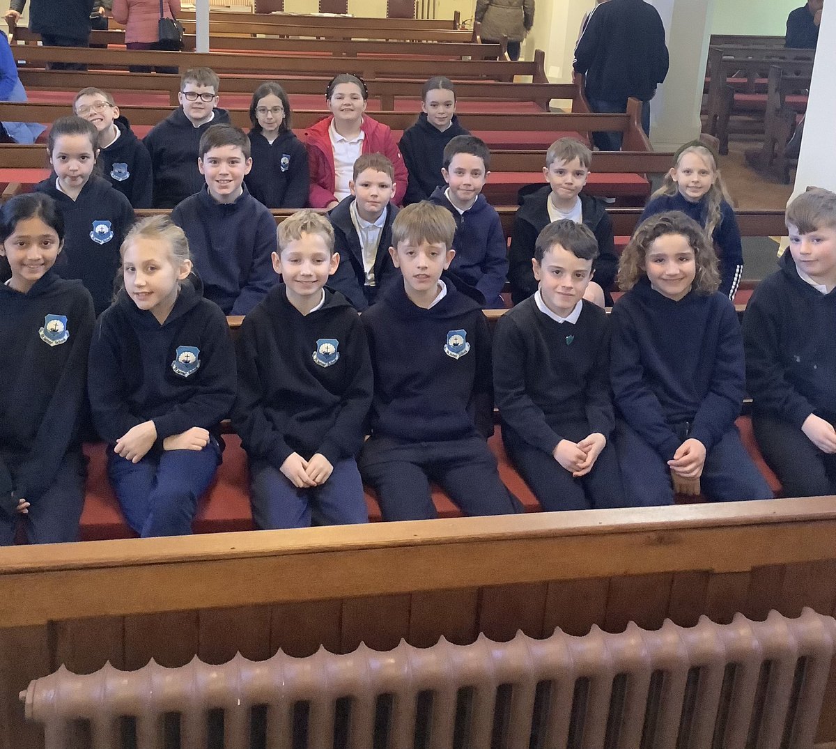 OSJ_Y5's tweet photo. Year 5 attended mass in church today and discussed how to love our neighbours as we love ourselves. https://t.co/6q3nYmgrOg
