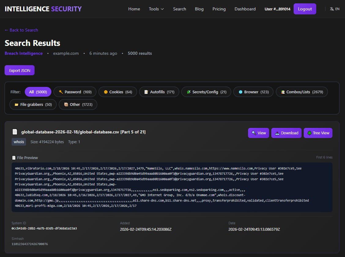 Intelligence Security X tweet media