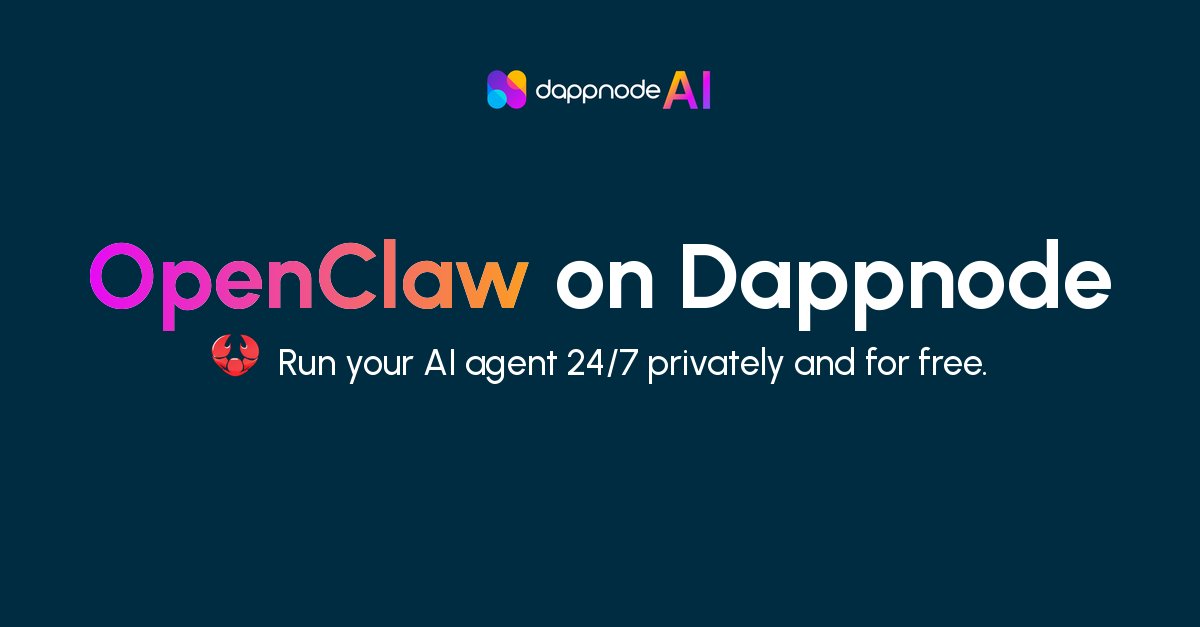 Dappnode tweet media