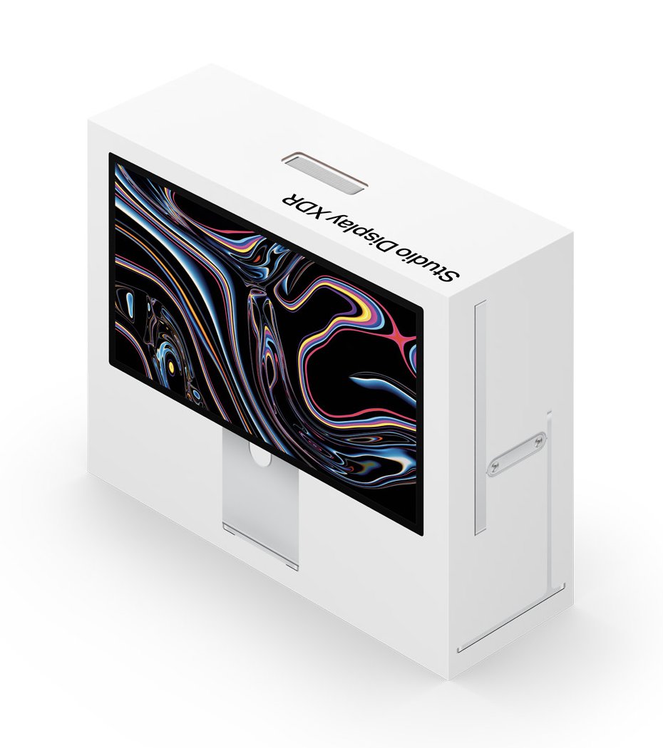 DylanMcD8's tweet image. Studio Display box finally gets the proper "Studio" wallpaper, but Studio Display XDR box maintains the Pro Display XDR wallpaper lol