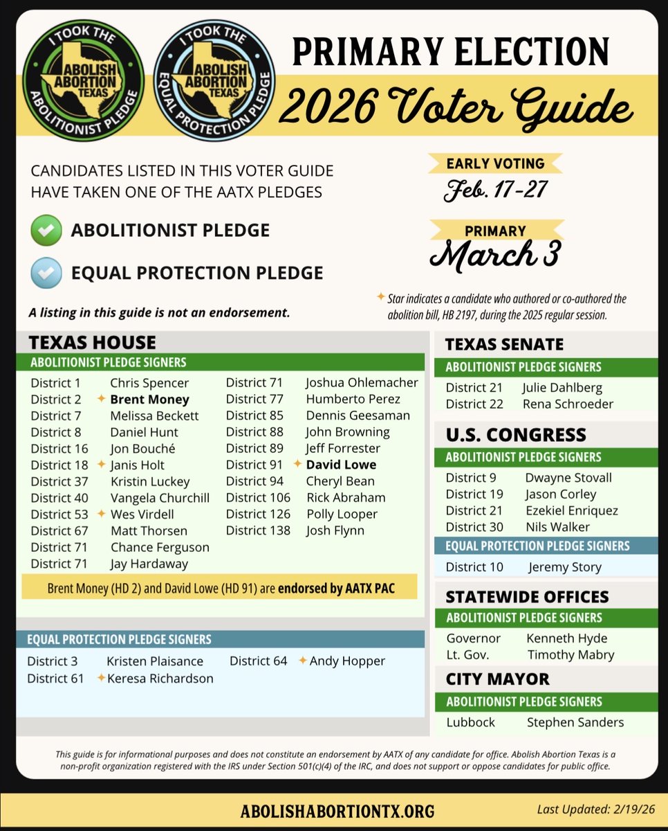 Abolish Abortion Texas tweet media