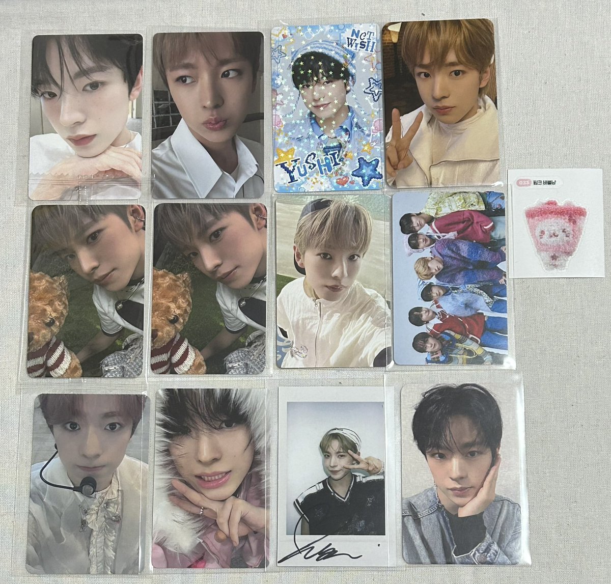 nct wish nctwish トレカ 交換 うぃし ラキドロ 特典 譲 シオン リク