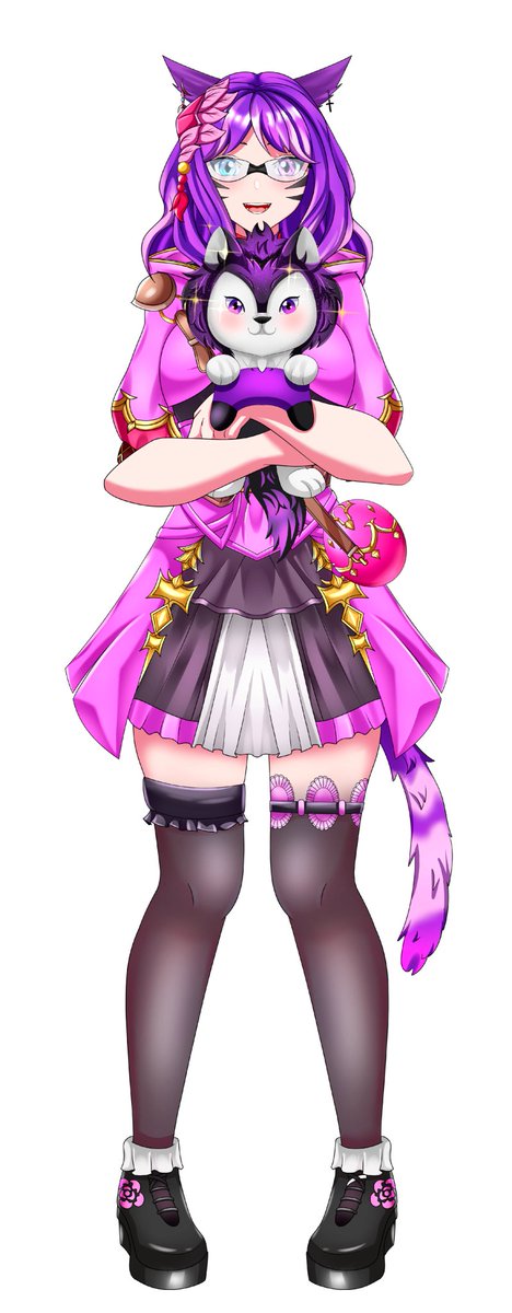 Luna Lupus || ChaosCatWolfVT || ENVtuber tweet media