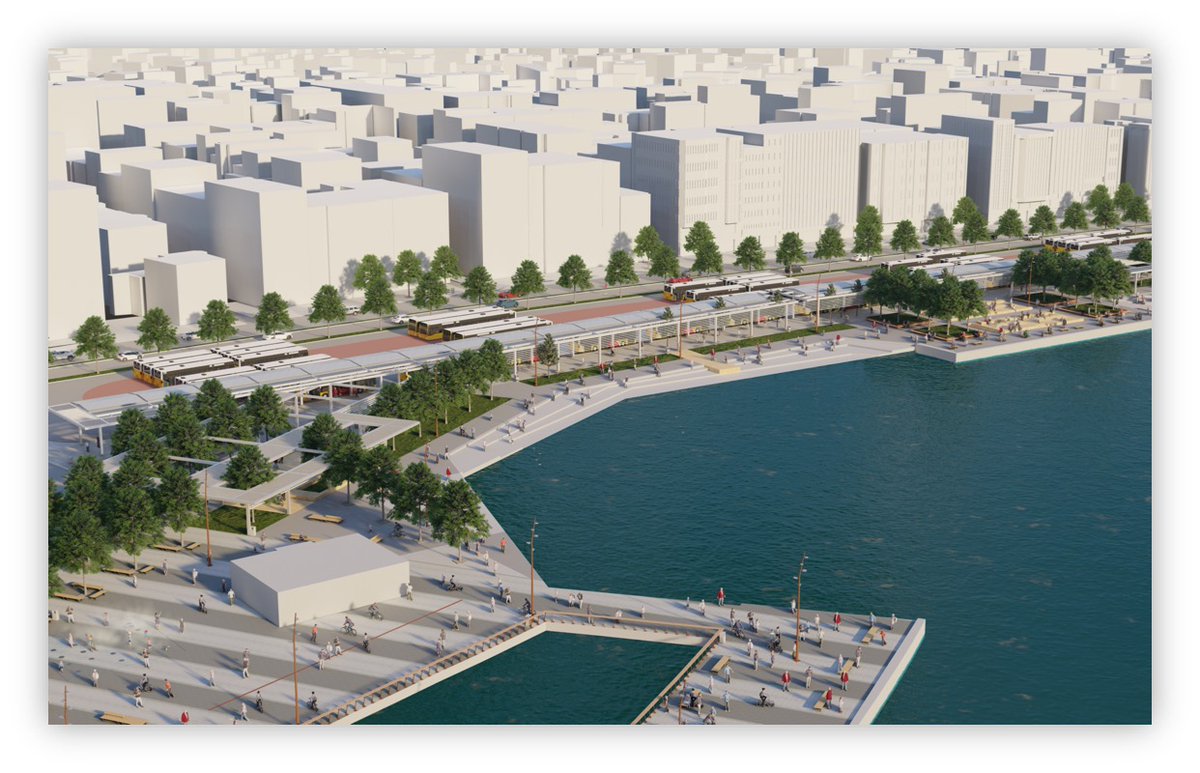 gokcebugra's tweet photo. Bugün temeli atılan Kadıköy Meydanı Düzenleme Projesi hakikaten örnek olmalı. 

Proje katılımcı ve şeffaf süreçlerle belirlendi. 59 projenin katıldığı yarışma sonucunda finale kalan çalışmalar İstanbulluların oyuna sunuldu ve halkın katılımıyla seçildi. 

Proje Haydarpaşa Garı’ndan 1000 araç kapasiteli İSPARK alanına kadar uzanan, Caferağa, Osmanağa ve Rasimpaşa mahallelerini de kapsayan toplam 154 bin metrekarelik alanı içeriyor. 

Proje kapsamında yaya öncelikli bir düzen oluşturulacak. Mevcut büfe ve küçük yapıların kaldırılmasıyla meydana uyumlu yeni sosyal alanlar kurulacak. Kafe, kitabevi, gazete bayii, Kızılay Kan  Merkezi, sergi alanı, çözüm merkezi ve zabıta birimleri projede yer alacak. 

Toplu taşıma durakları modernize edilerek meydandaki düzensizliğin azaltılması ve alanın Moda nostaljik tramvayı ile iskelelerle entegrasyonu sağlanacak. 

Üstelik alan yeşillendirilecek. Yaklaşık 15 bin metrekare çim alan oluşturulacak ve yüzlerce yeni ağaç dikilerek meydanın yeşil dokusu güçlendirilecek. 

İstanbulumuz çok güzel bir yaşam alanı kazanacak. 

Projede emeği geçen herkesi kutluyorum. 

Umarım özgür günlerde keyfini yaşayacağız.