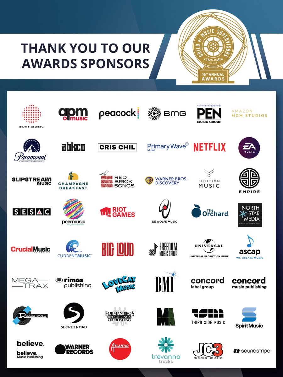 Guild Of Music Supervisors tweet media