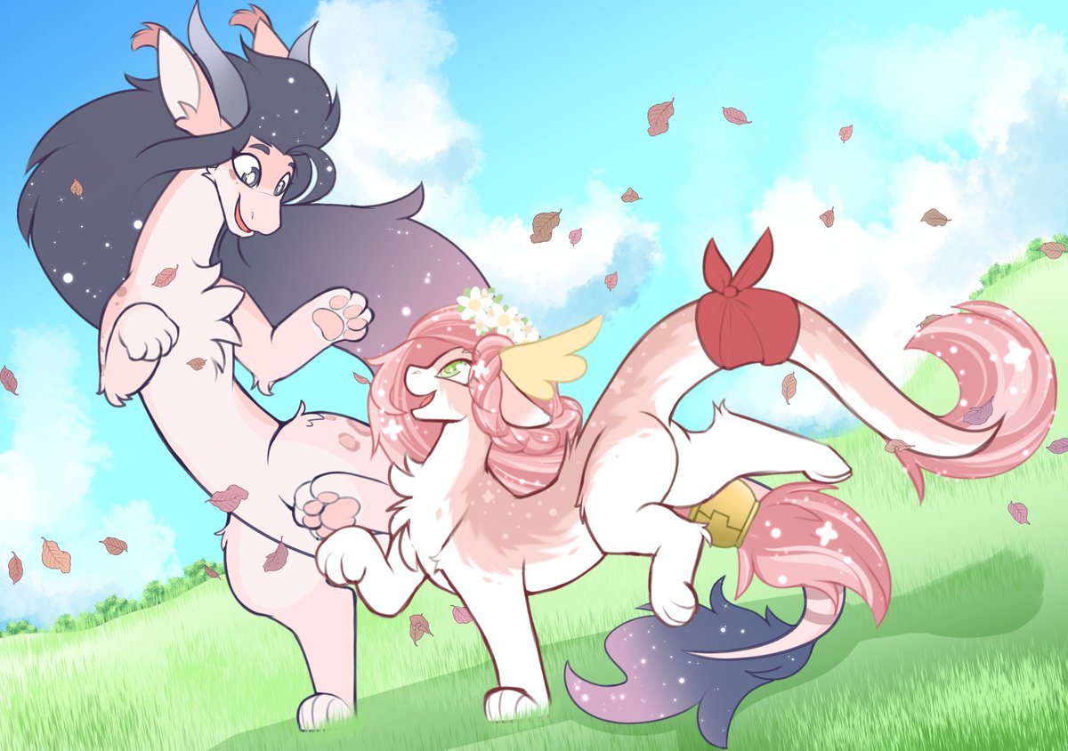Tatemil1's tweet photo. A cute gift for @itssugarmorning I had planned long ago, thanks for being an inspiration and for letting me draw your cute dragons Sugar, I'm really happy how this turned out ✨💖✨ and i hope everyone likes it too

Enjoy! https://t.co/KX0Z1WddxW