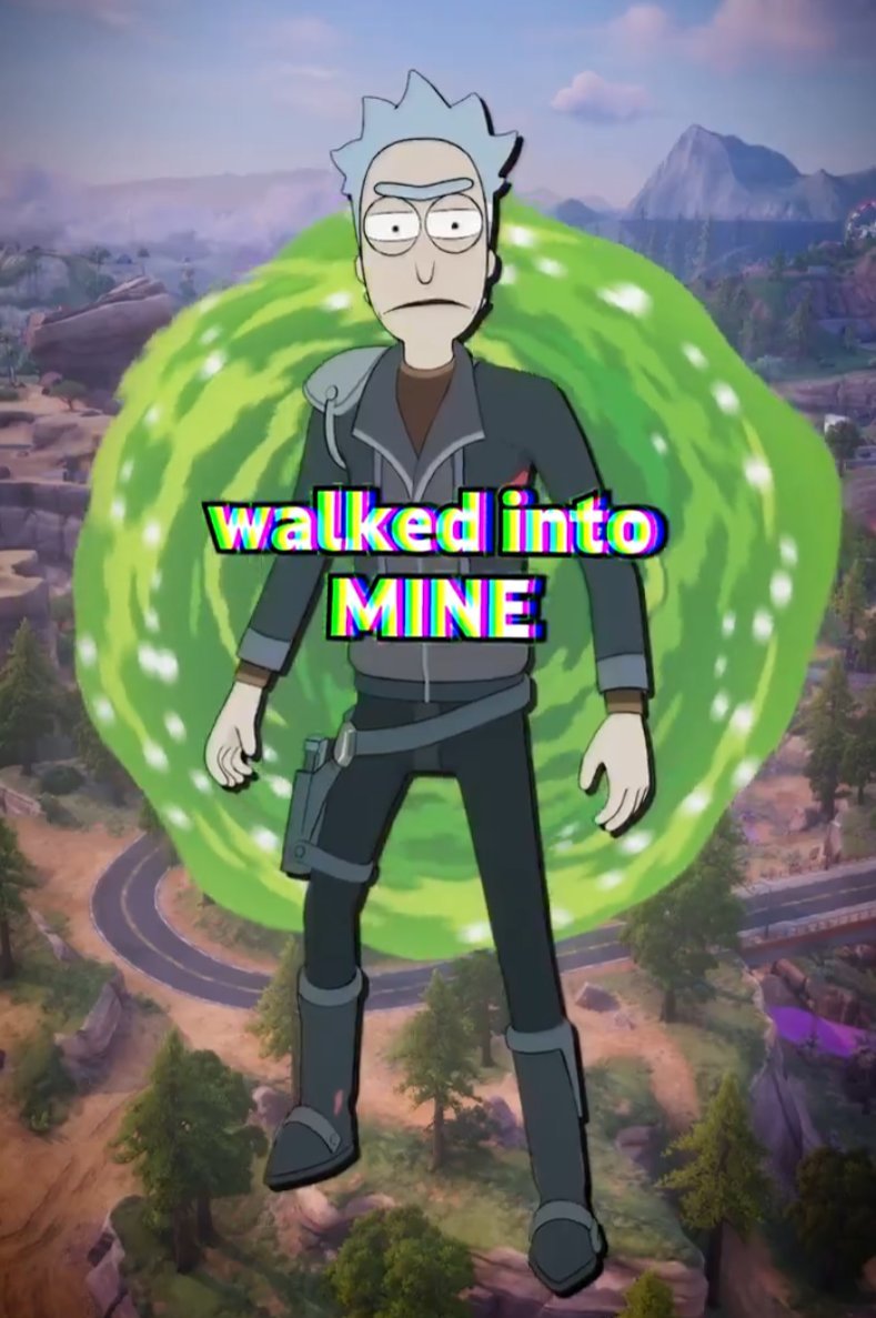 ShiinaBR's tweet photo. RICK PRIME &amp; PICKLE RICK FORTNITE SKINS

DROPPING ON FRIDAY https://t.co/oqozqm136m