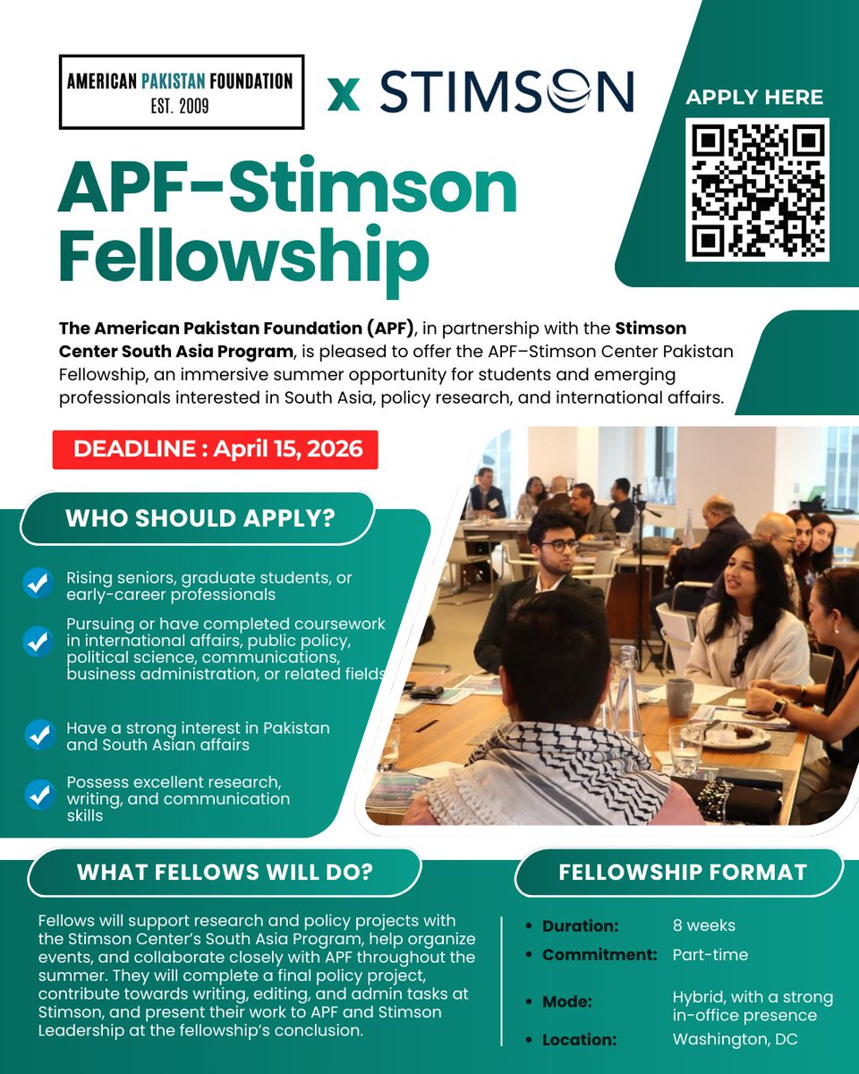 American Pakistan Foundation tweet media