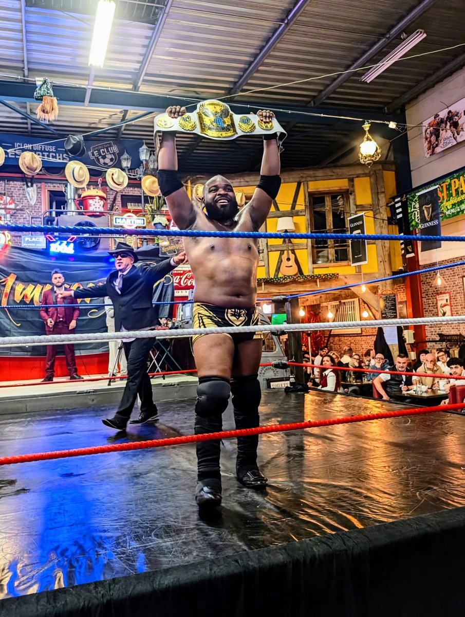 global_catch's tweet photo. [Résultats] du show « ORIGINS » d’ @ImmortalCatch qui a eu lieu vendredi 27 février à Pont-St-Esprit (30) :

➡️ Lobo Loco bat Julius Trajan 

➡️ Match pour le PPW Heavy Hitters Championship :
Pitbull Omega (c) bat Kyle Hoxton 

➡️ Saitovic bat Gareth Logan & Big Morgan 

➡️ Match pour Immortal World Championship :
Savion Truitt bat Mathéo Navarro et devient le 1er champion Immortal 

Un immense merci à Aurore (will0wmem0ries sur IG) pour les photos magnifiques 🙏

- Immortal