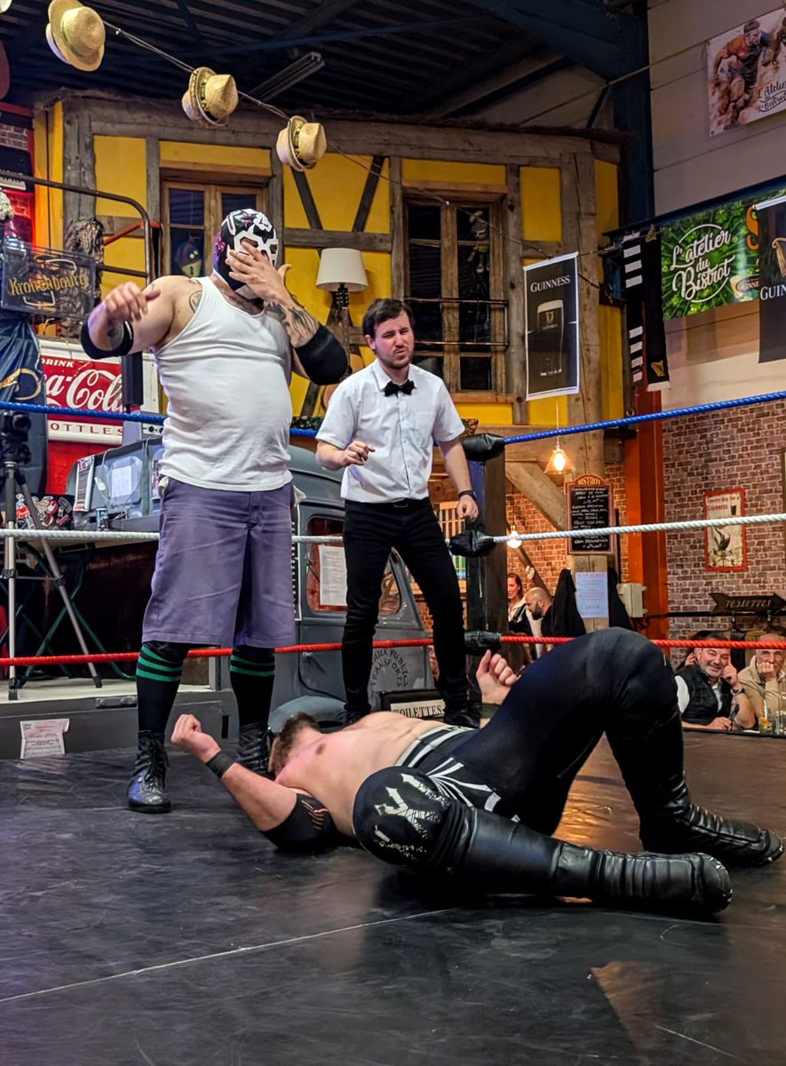 global_catch's tweet photo. [Résultats] du show « ORIGINS » d’ @ImmortalCatch qui a eu lieu vendredi 27 février à Pont-St-Esprit (30) :

➡️ Lobo Loco bat Julius Trajan 

➡️ Match pour le PPW Heavy Hitters Championship :
Pitbull Omega (c) bat Kyle Hoxton 

➡️ Saitovic bat Gareth Logan & Big Morgan 

➡️ Match pour Immortal World Championship :
Savion Truitt bat Mathéo Navarro et devient le 1er champion Immortal 

Un immense merci à Aurore (will0wmem0ries sur IG) pour les photos magnifiques 🙏

- Immortal