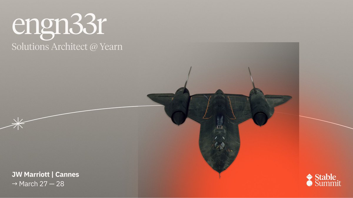 Stable Summit 🦫 tweet media