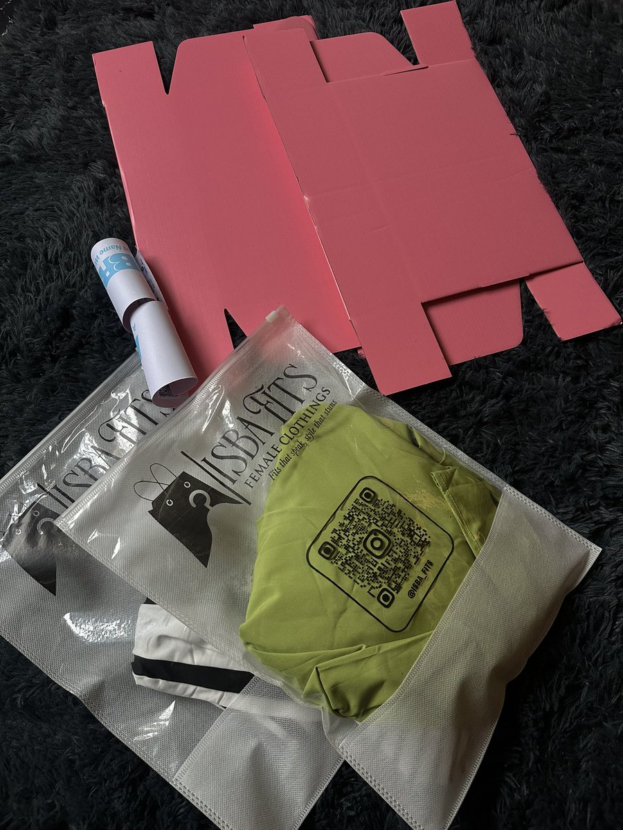 isba_fits's tweet photo. Here’s a peek at how your orders are packaged https://t.co/gOJqyESZ98