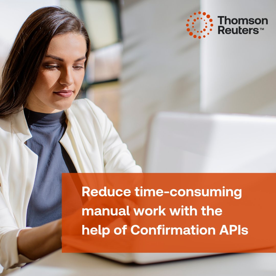 Thomson Reuters® Confirmation tweet media