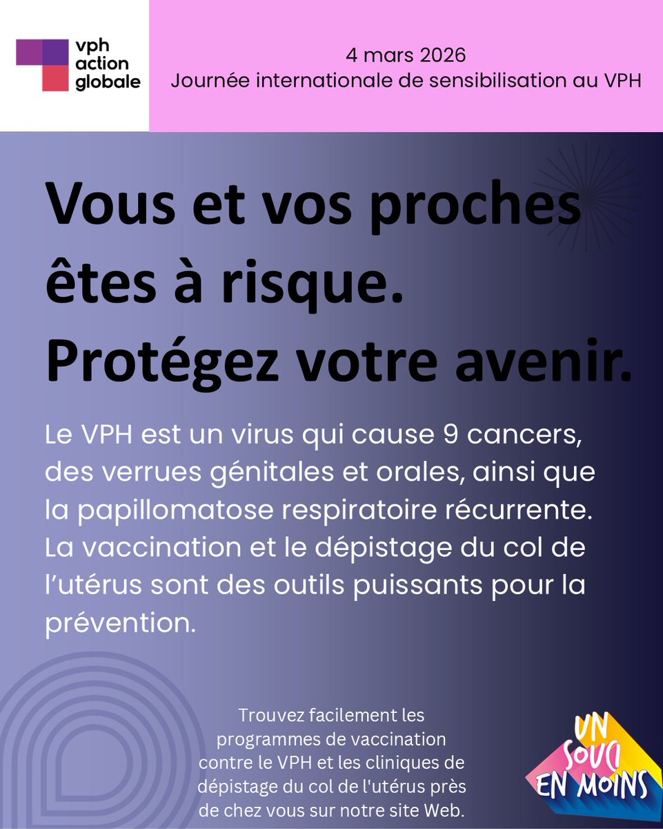 VPH Action Globale tweet media