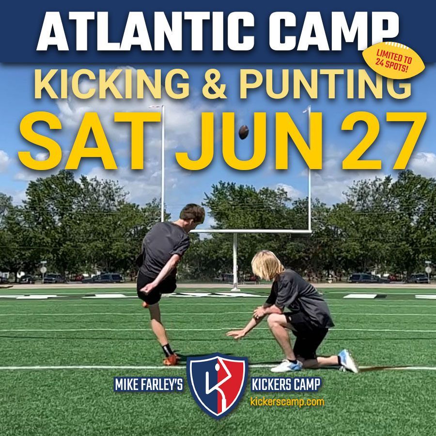 Mike Farley's Kickers Camp tweet media