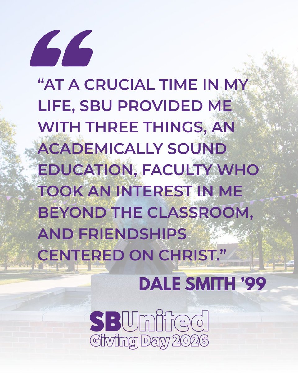 SWBaptist University tweet media