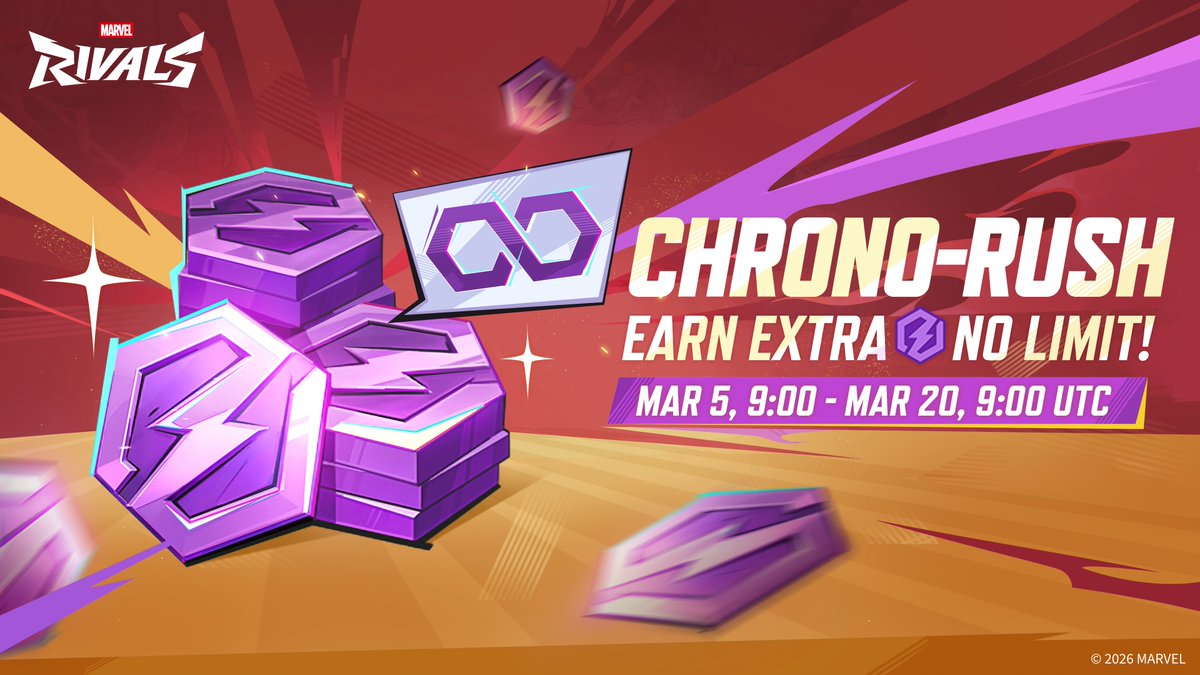 ⏰ Chrono-Rush is back - and it's time to stack tho...